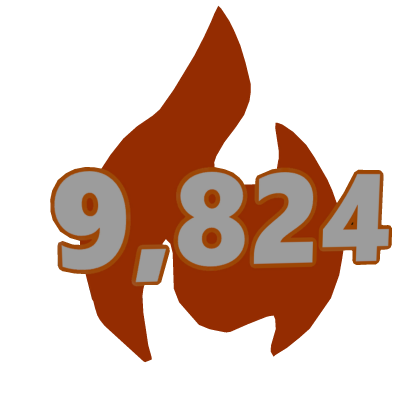 Fake RIVALS Troll 9,824 Fire Winstreak Wins Roblox item