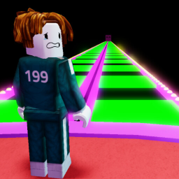 Impossible Glass Bridge Obby! (Squid Game)