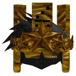 [PBR] Black Hair + Gold Domino + Clockwork + Stars