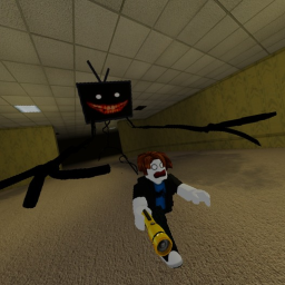 Survive ADMAN in the Backrooms