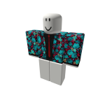 Domino - Turquoise Flower Suit
