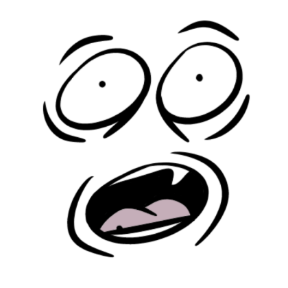 Shocked Face Roblox decal