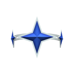 Silver Sapphire Crown