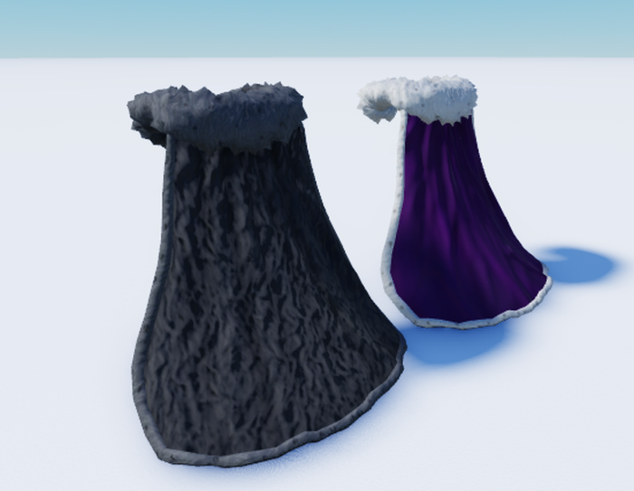 [R15/R6] Royal king cape back accessories [PBR] preview 3