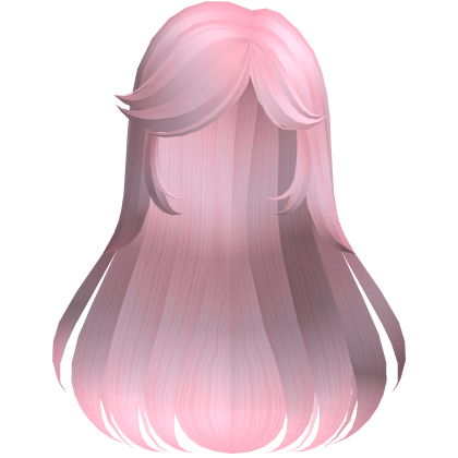 Light Pink Cute Long Moe Hair