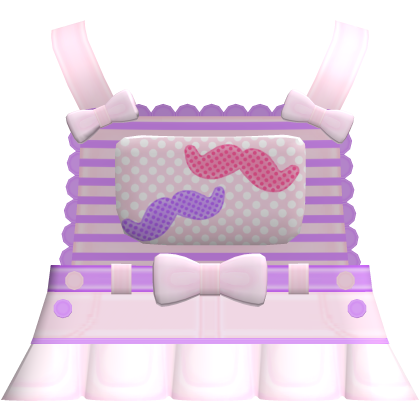 cute tweencore mustache overalls