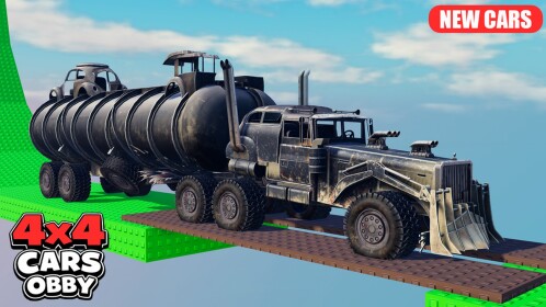 [ 🌴WORLD 3 ] 4x4 Cars Obby🔥