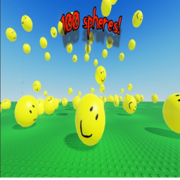 100 spheres! (NEW OBBY!)