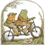 wooden frog