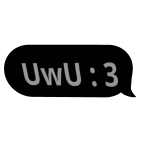 UwU text Message