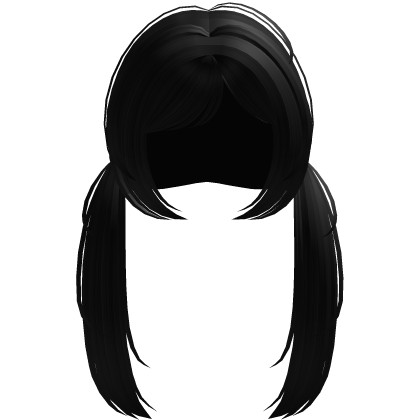 ୨୧ Kawaii Long Black Pigtails