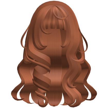 ginger cute messy wavy long princess hair