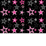 Black and pink dazzling stars <3