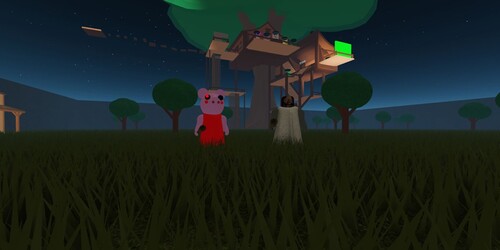 Survival The Piggy and Granny!