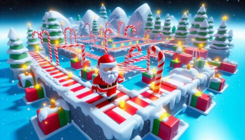 Easy Christmas Obby!