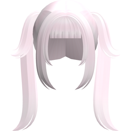 pastel pink cute neat moe anime pigtails