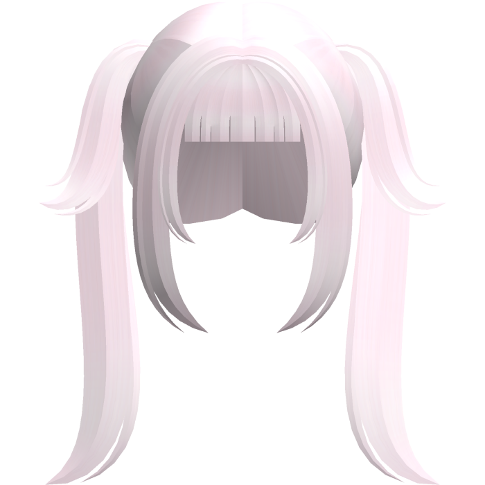 pastel pink cute neat moe anime pigtails