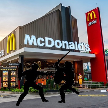 McDonald's Sword Fight (The Best Game Ever 😱)