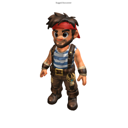 Rugged Buccaneer R15+ Rigged Animated By Zelgraz
