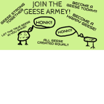 THE GEESE ARMEY