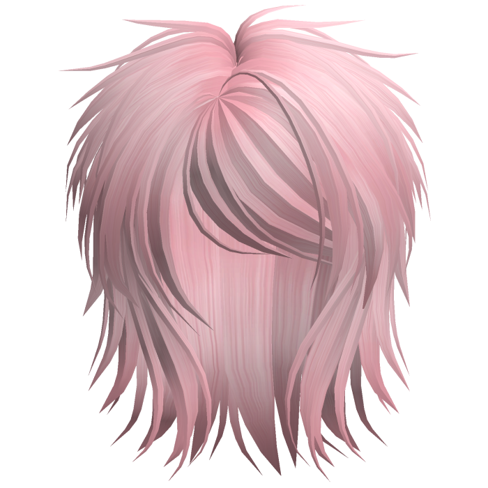 Short Fluffy Scene Blowout Pink