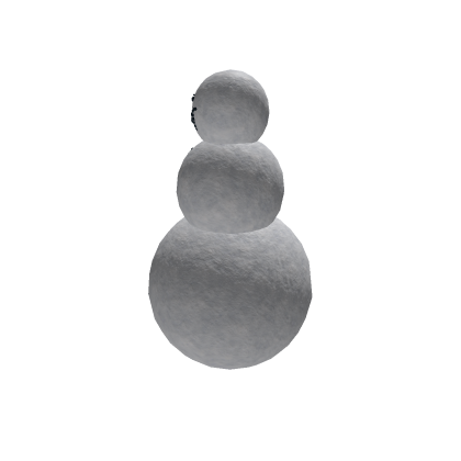 Man face snow man???