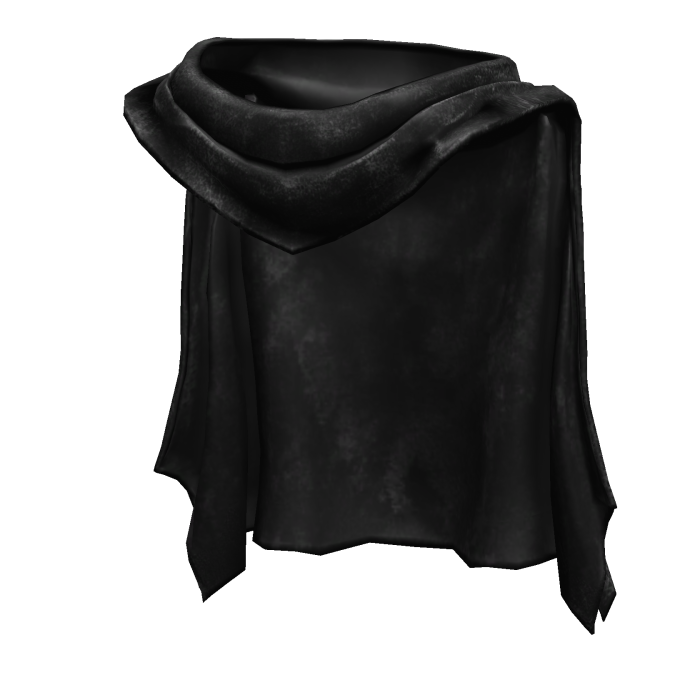 Torn Black Cape