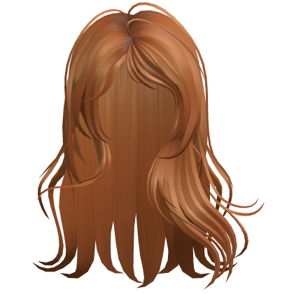 Ginger Side-Swept Hair