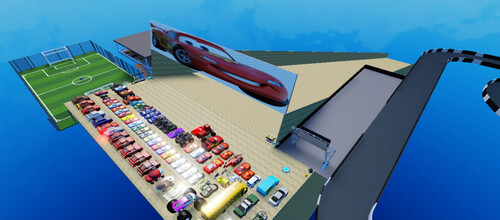 [BACK!] Lightning Mcqueen Ramp Jump 2