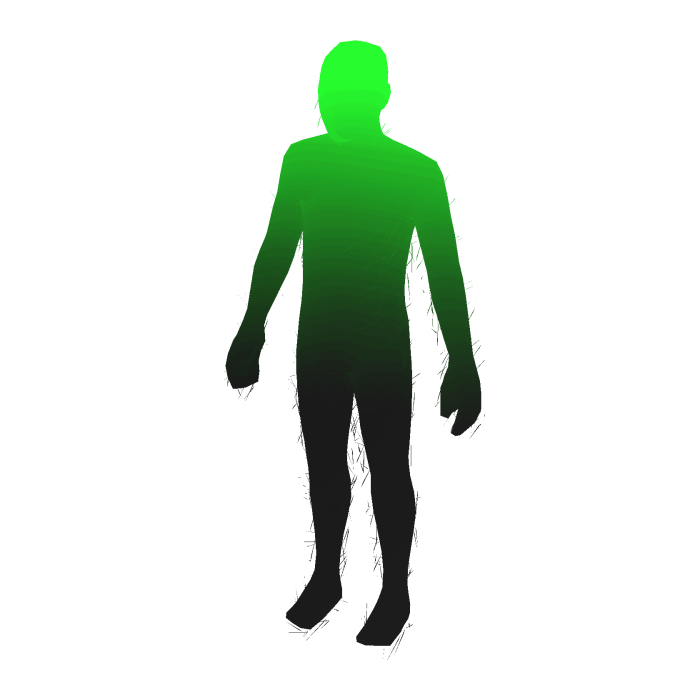 Green Outline Aura