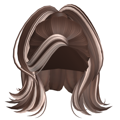 Two-Tone High Ponytail Hair (Brown & Blonde) Roblox item