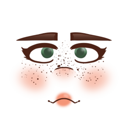 Cute Freckles Roblox decal