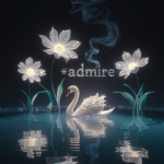 *admire