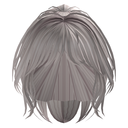 Loose Fancy Ponytail - White Roblox item