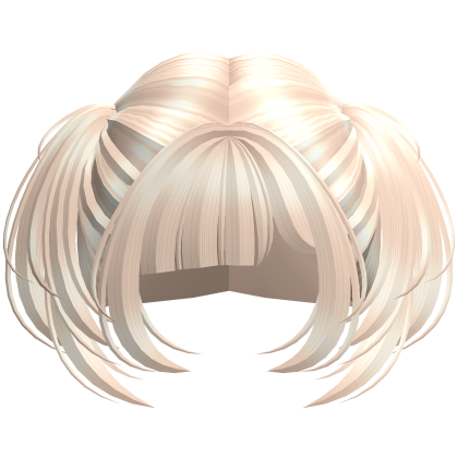 Cute Short Small Kawaii Side Pigtails (Blonde)