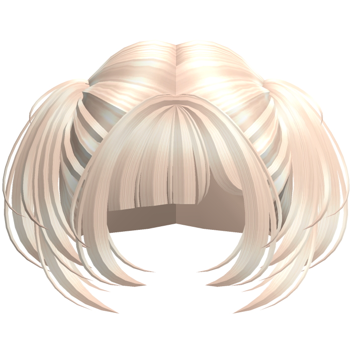 Cute Short Small Kawaii Side Pigtails (Blonde)