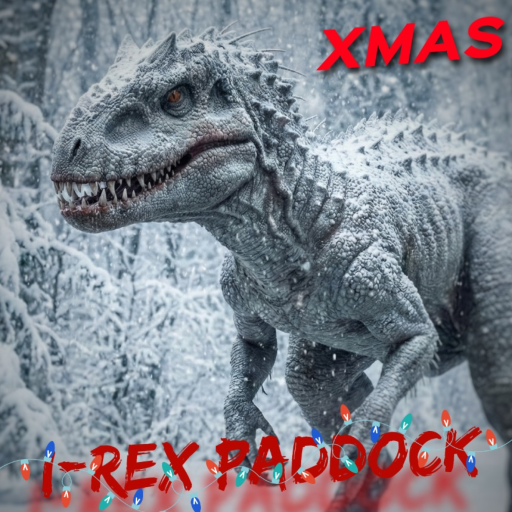 🦖❄️🎄 Jurassic Indominus Rex Paddock  Hawaii🎁 official Roblox game thumbnail