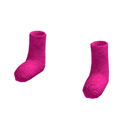 ✅Pink✅ Fuzzy Christmas boots thumbnail