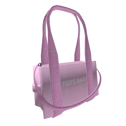 Modern Tote Bag in Pink