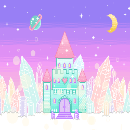 Pixel castle Roblox decal