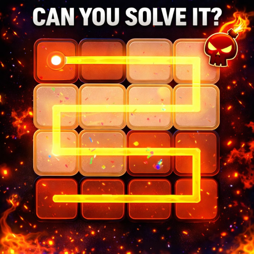 One Stroke Puzzle  | Swipe & Think!