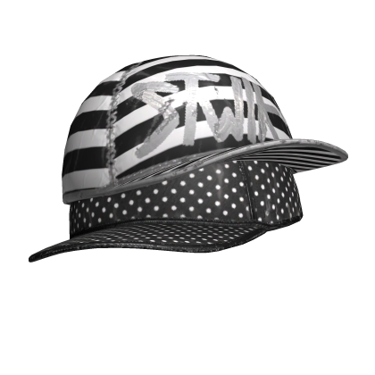 Polkadots Striped Streetwear Stacked Double Caps Roblox item