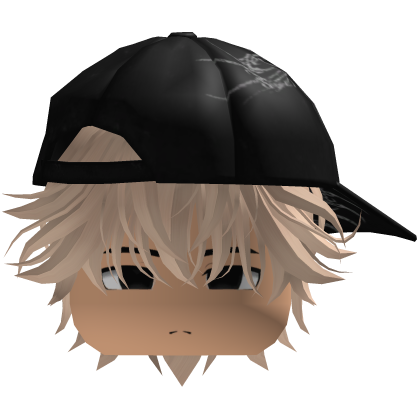 Cute Y2K emo blonde hair with hair