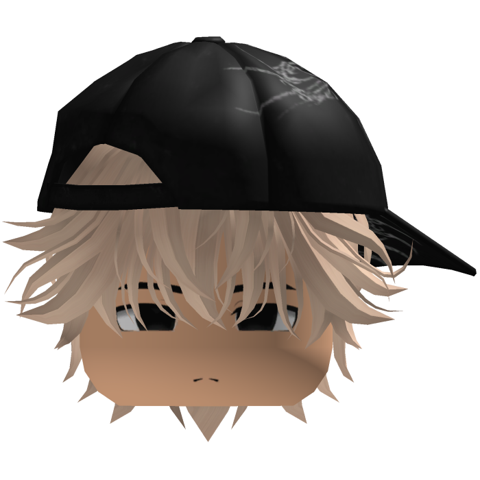 Cute Y2K emo blonde hair with hair