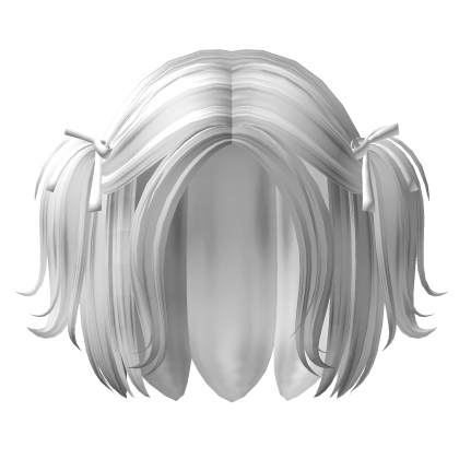 Cheap Preppy Cottage Core Twintails (White) Roblox item
