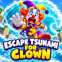 Escape Tsunami For Clown