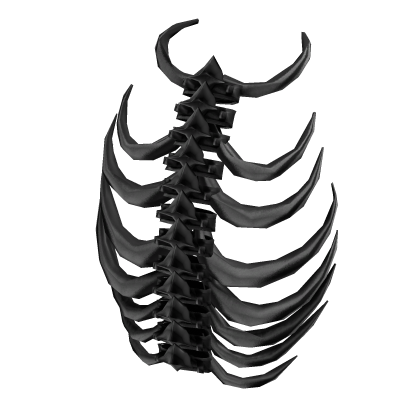 Y2K Designer Ribs in Black