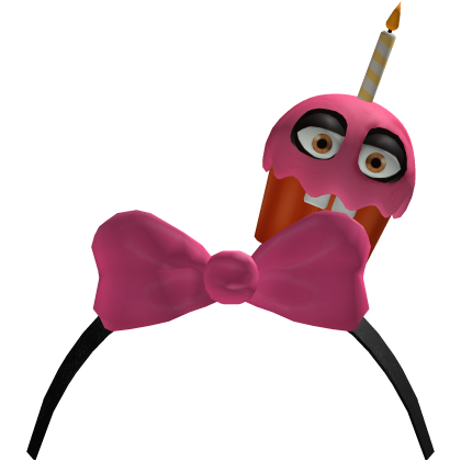 ♡ | animatronic classic chicken cupcake pink bow