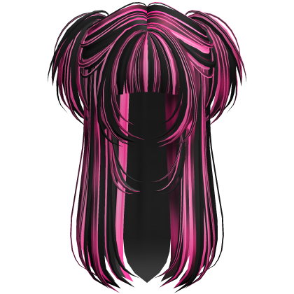 Vamp Long Straight Pigtails Toxic Green Roblox item