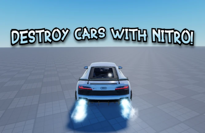 [R8 GT] Destroy Cars with Nitro